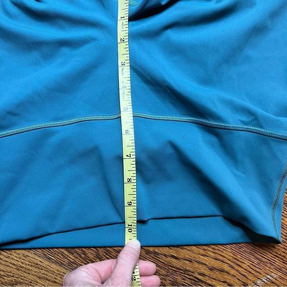 Lululemon Teal Green Leggings Sz 8 - Picture 5 of 7